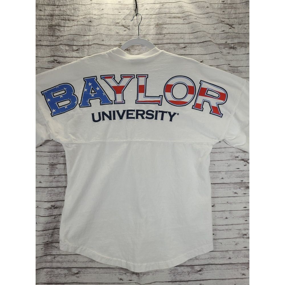 Baylor University Spirit Jersey Unisex‎ Sz XS Red White Blue